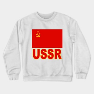 The Pride of the Soviet Union (USSR) - National Flag Design Crewneck Sweatshirt